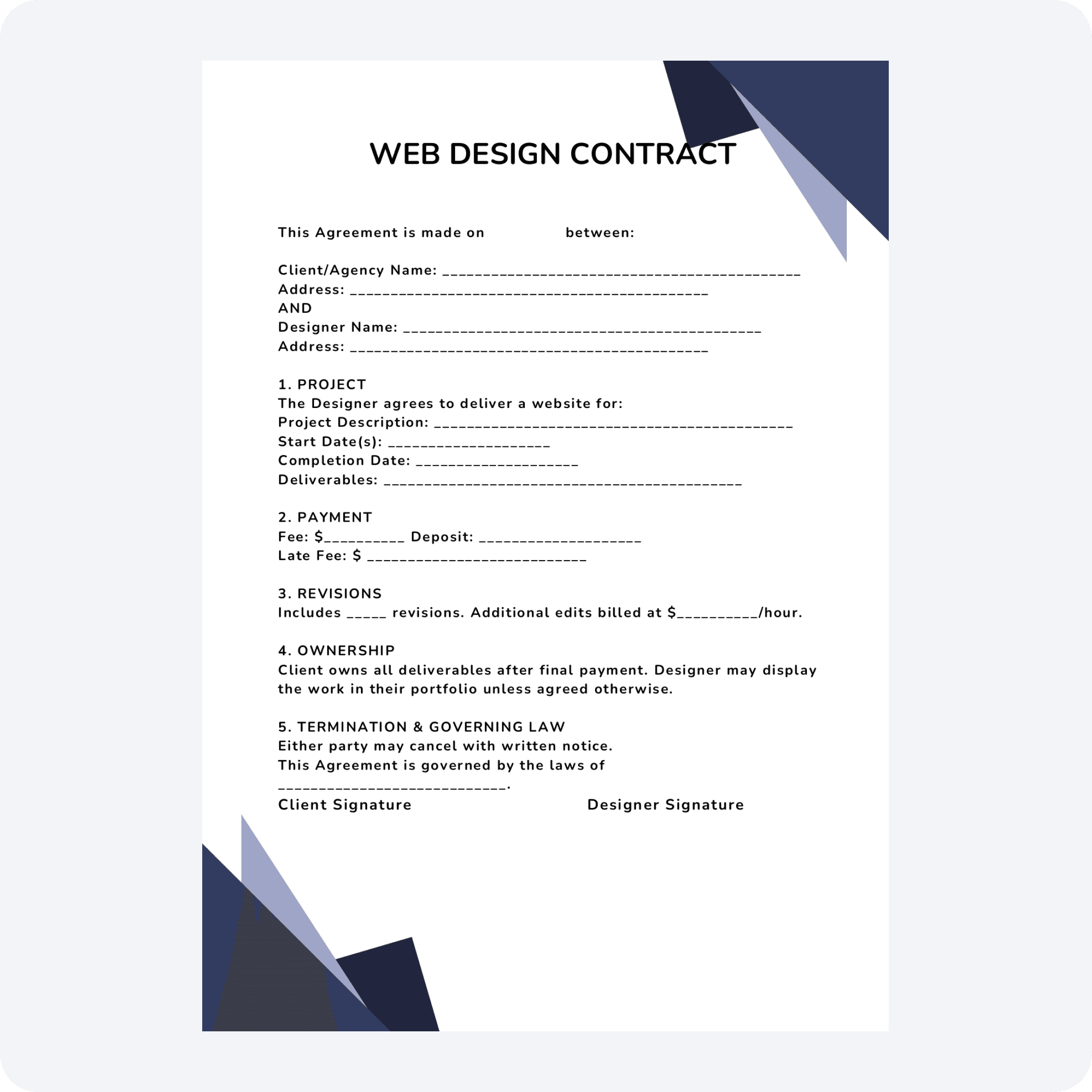 Template Preview