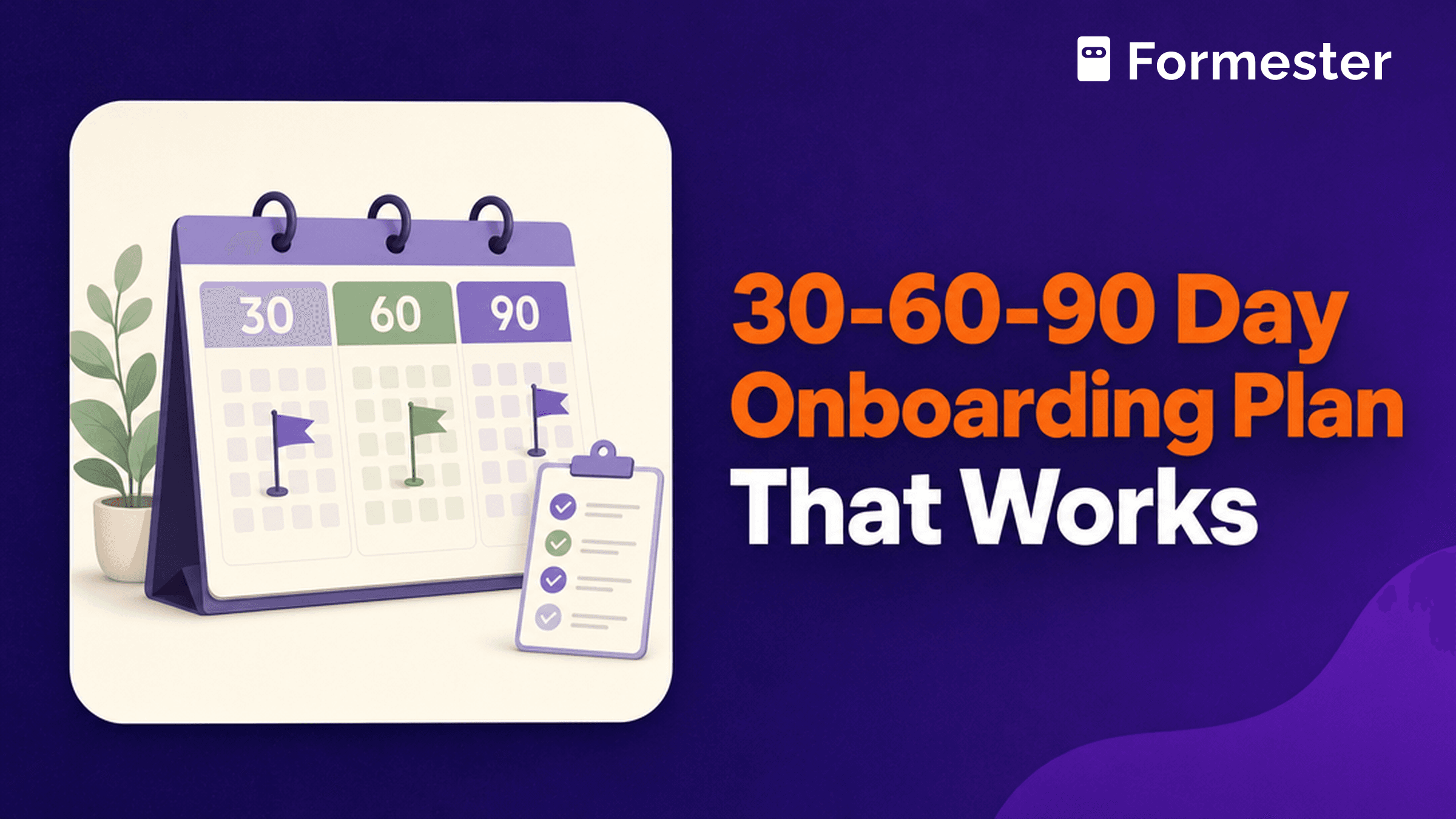 30-60-90 day onboarding plan template 2026