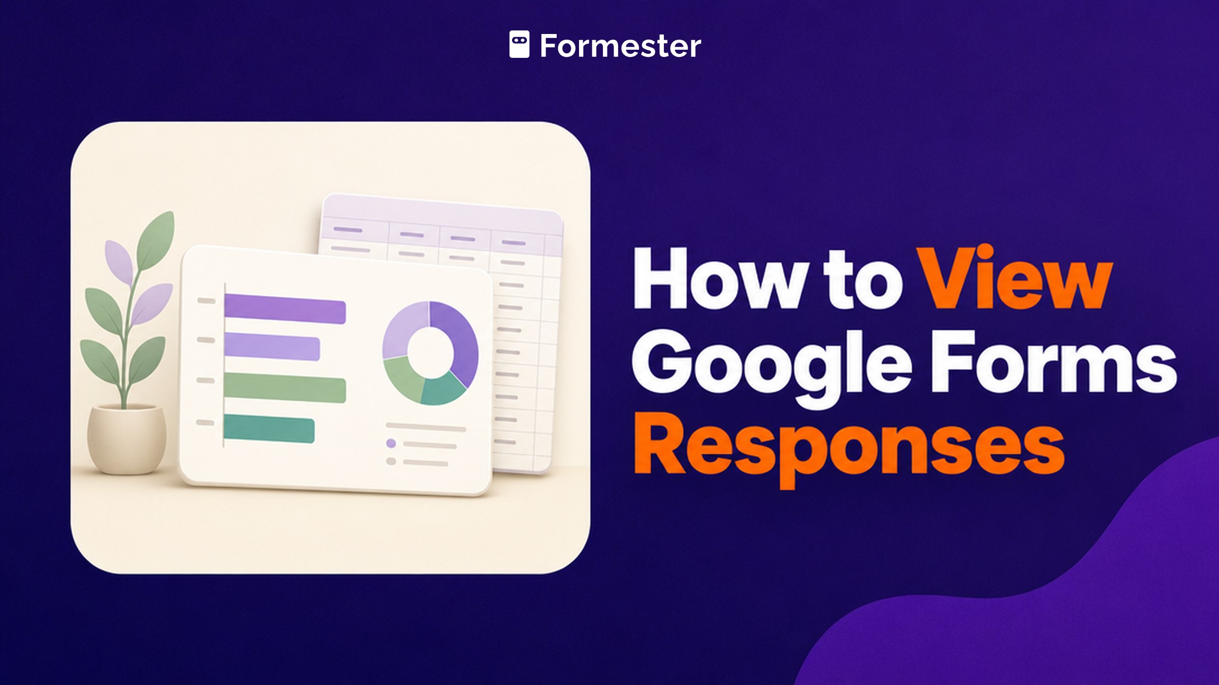 Cover art for a guide to viewing Google Forms responses