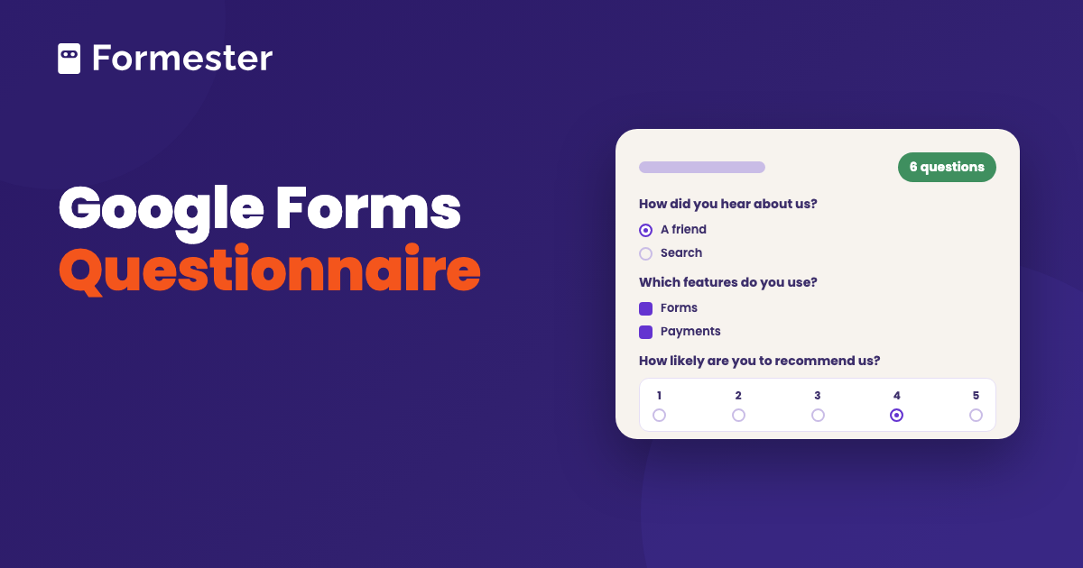 Cover art for a guide to making a questionnaire in Google Forms