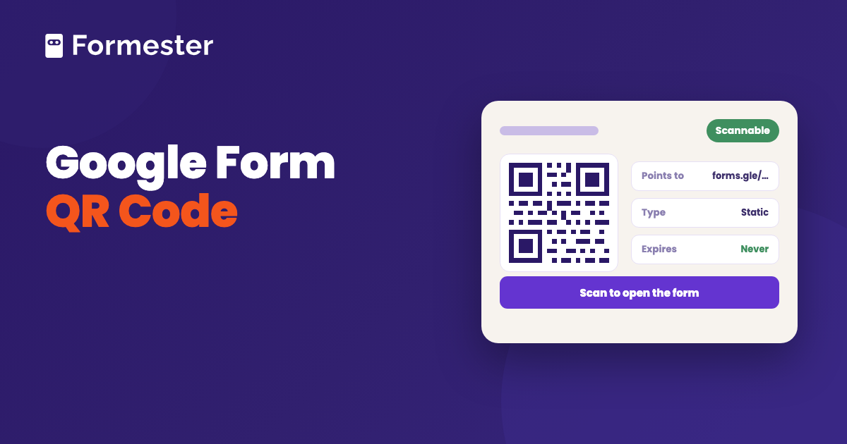 Cover art for a guide to making a QR code for a Google Form