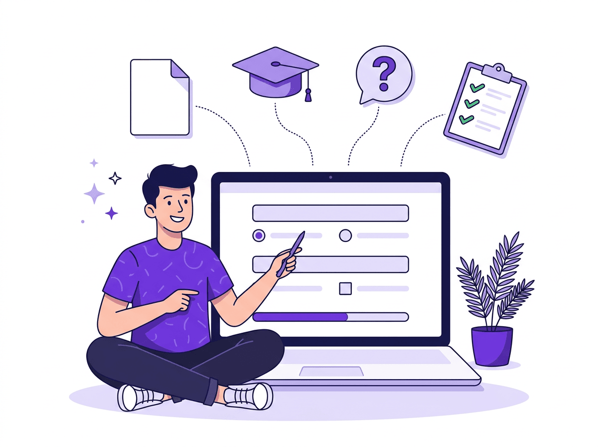 AI quiz maker for content creators