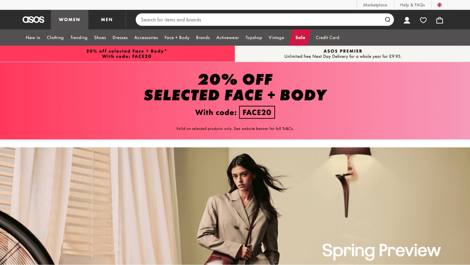 ASOS Returning Users