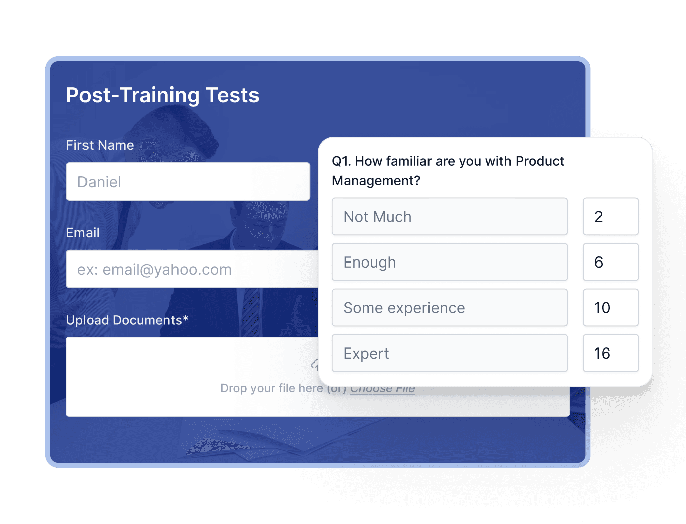 Quizzes and Interactive Forms