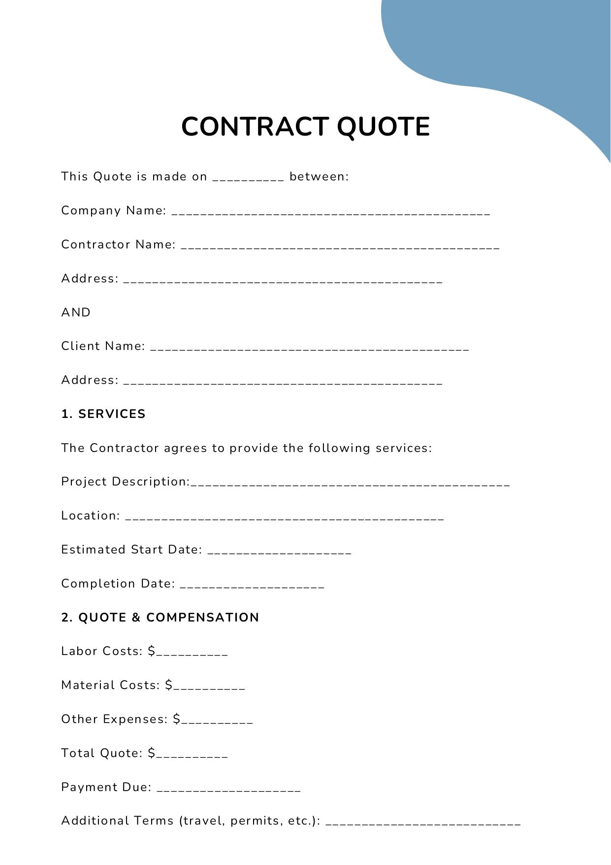 Template Preview