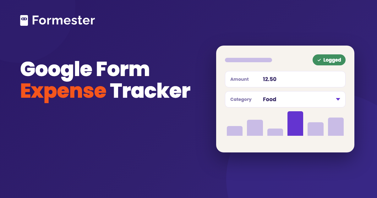 Cover art for a guide to building an expense tracker with Google Forms