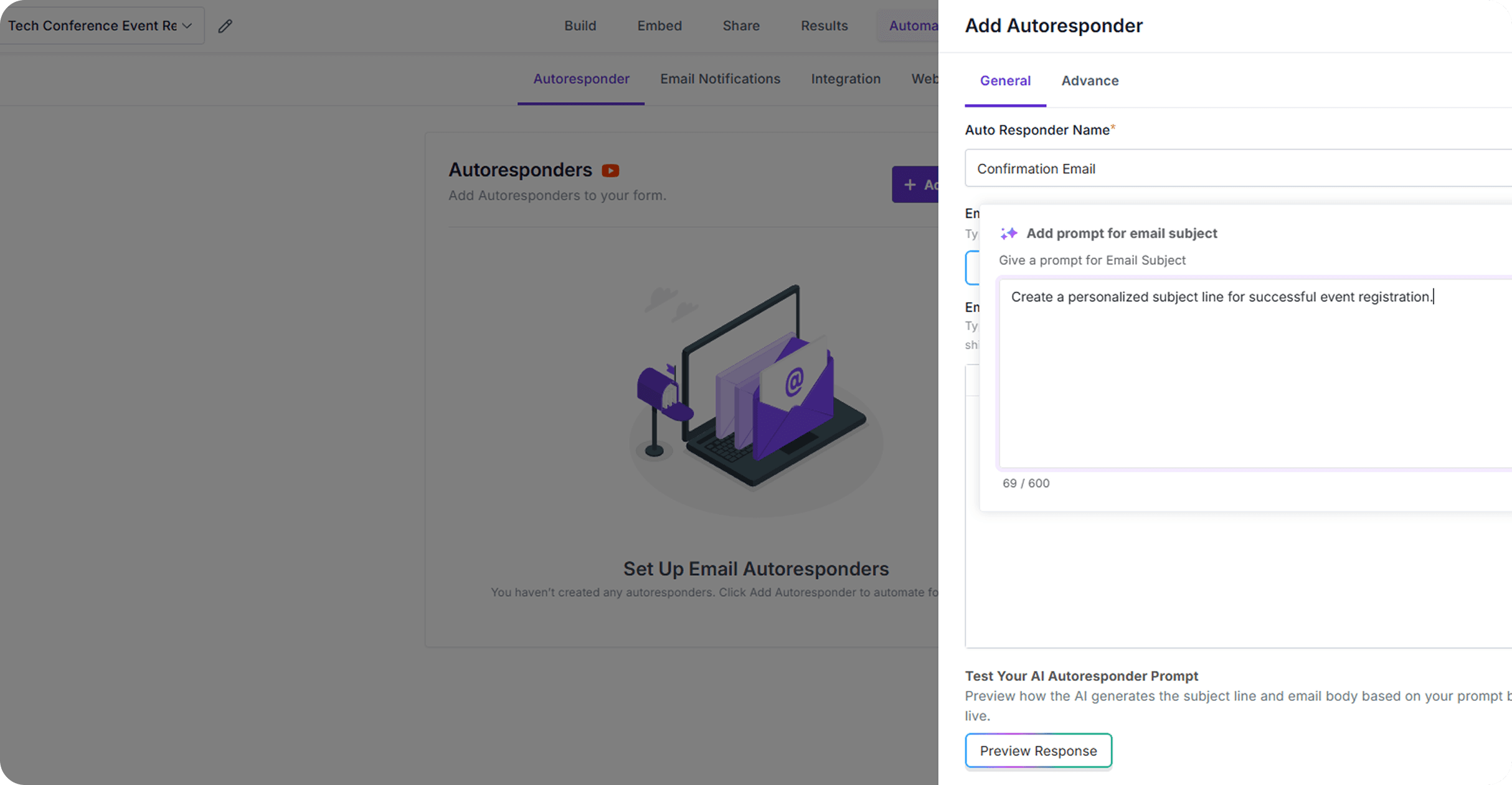 a screenshot of formester's form builder