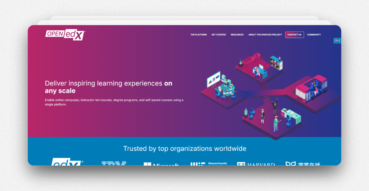 a screenshot of openedx