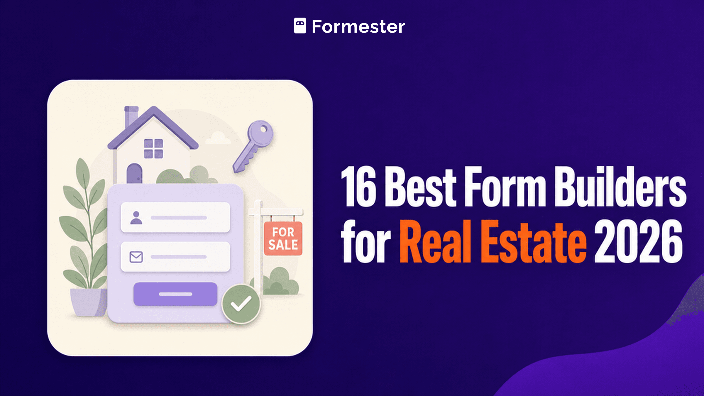 16 Best Form Builder for Real Estate 2026, Formester cover