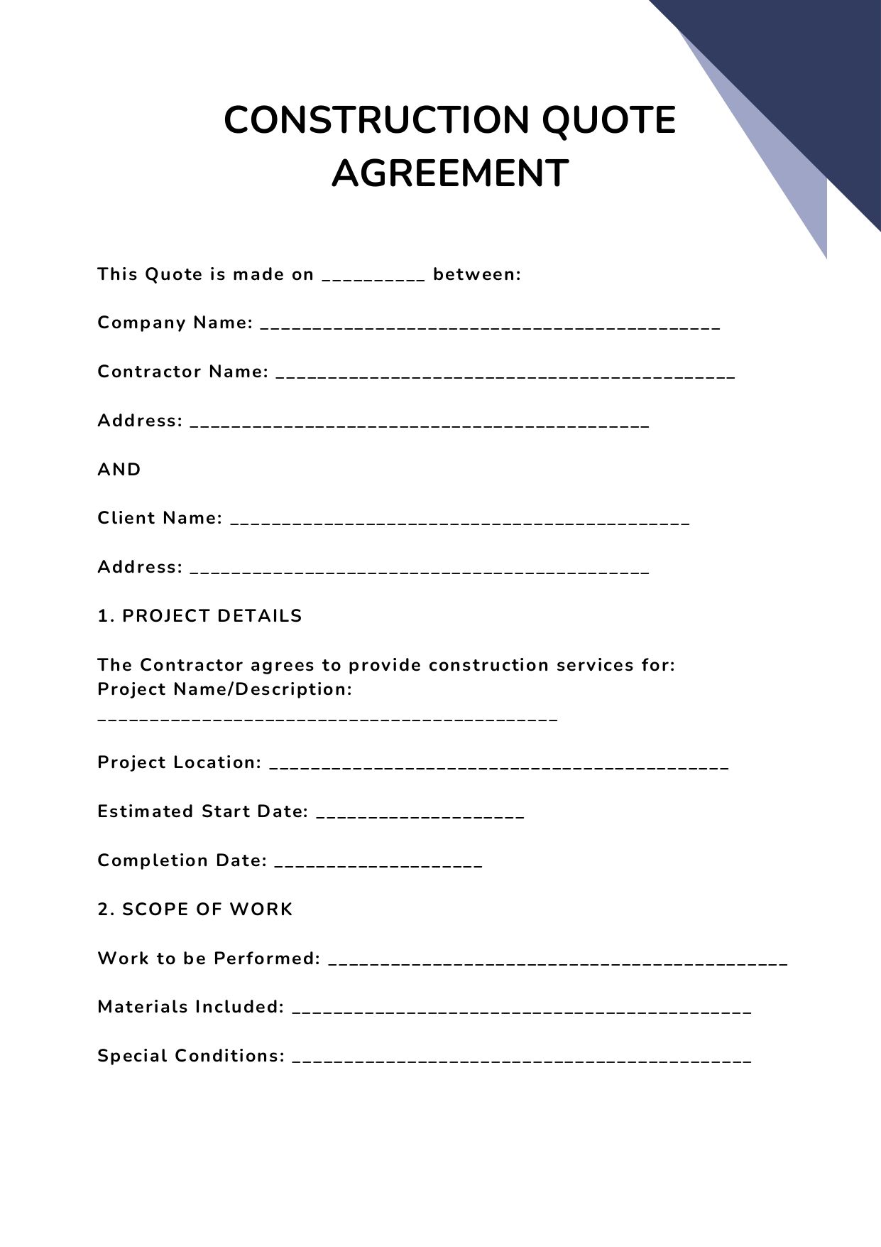 Template Preview