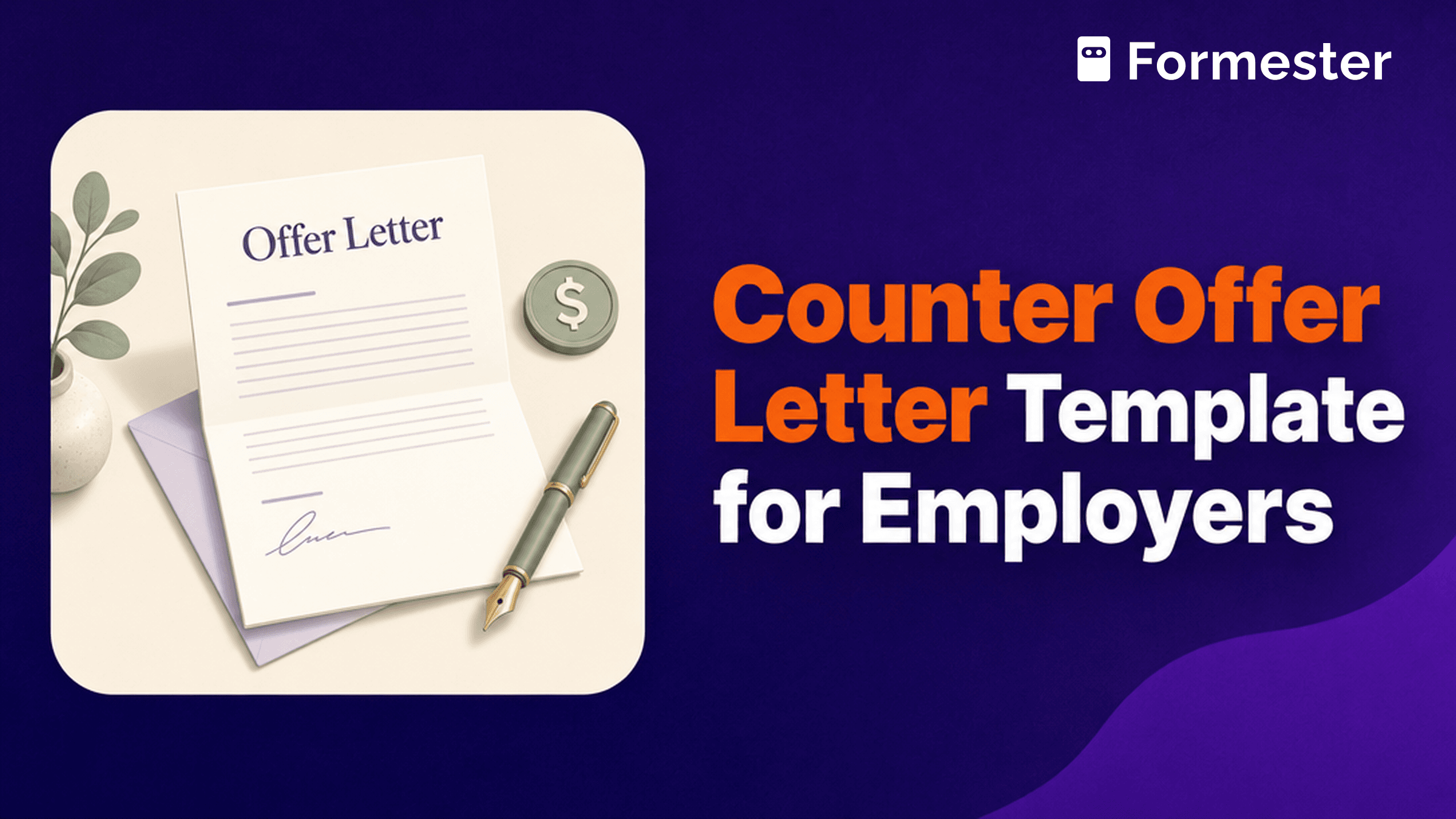 Counter offer letter template for employers 2026