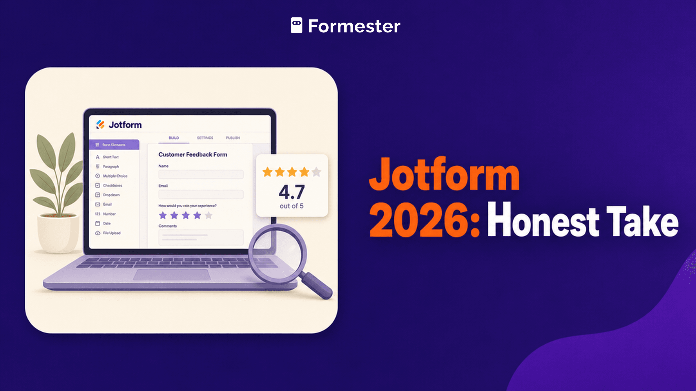 Jotform 2026 review with pros, cons, pricing, and alternatives