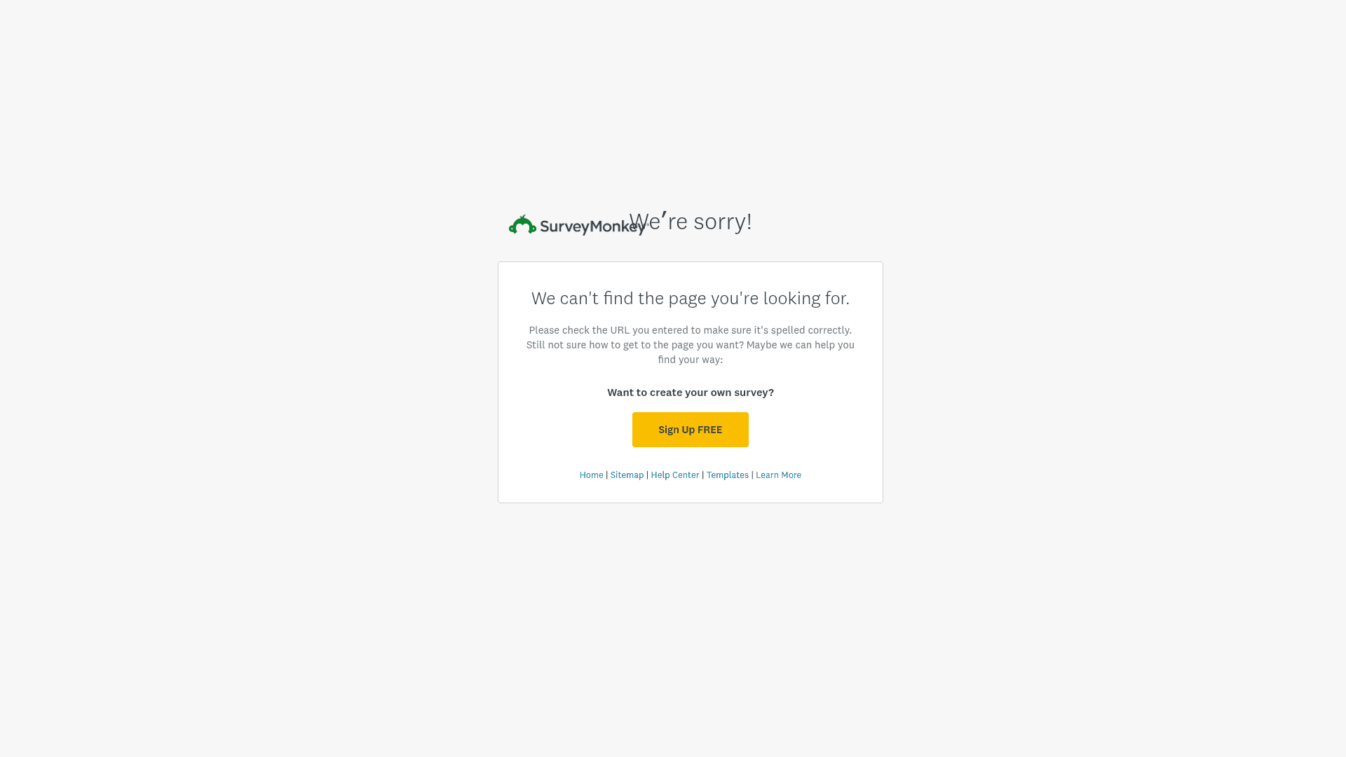 SurveyMonkey analysis screenshot