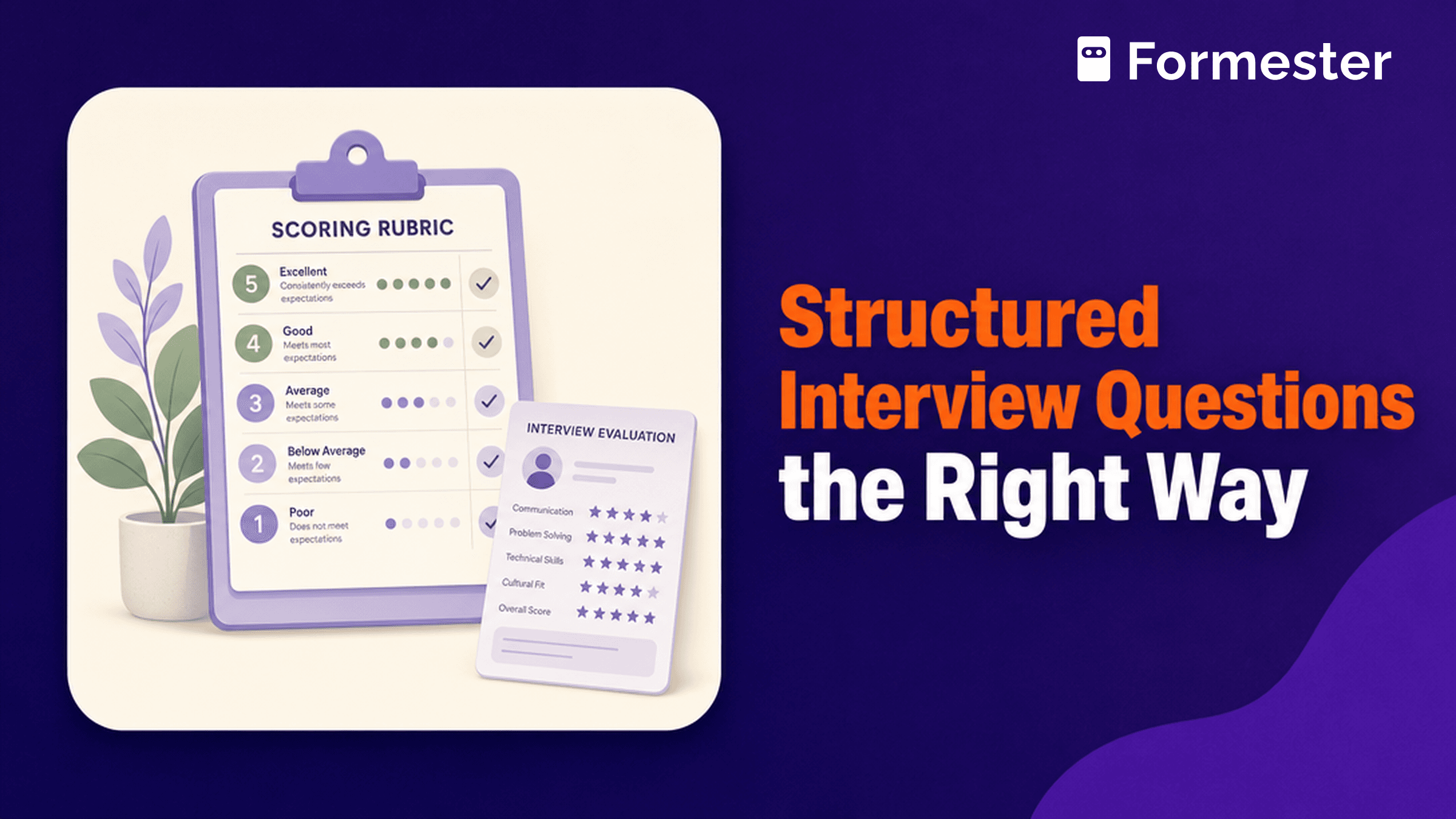 Structured interview questions framework 2026